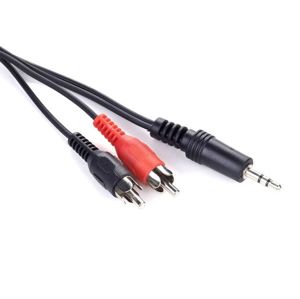 Hama audio kabel 2 cinch - Jack 3.5mm 2m (48913)