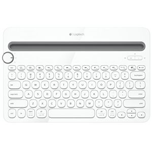 Logitech Bluetooth Multi-Device Keyboard K480 White-Gray