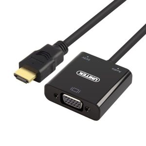 Unitek adaptér HDMI - VGA + audio [Y-6333]