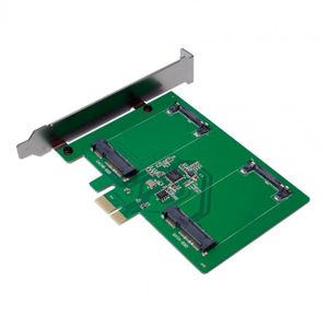 LogiLink řadič PCI Express, 2x mSATA [PC0078]