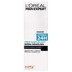 L'Oreal Men Expert Hydra 24H hydratační krém pro citlivou pokožku 75 ml