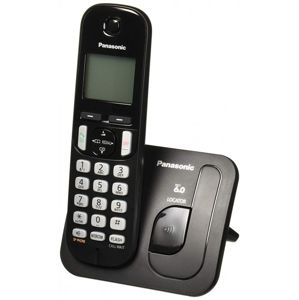 Telefon Panasonic KX-TGC210PDB černý
