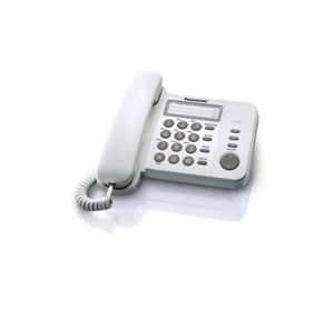 Telefon Panasonic KX-TS520PDW bílý
