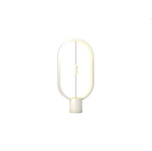 Allocacoc heng balance lamp ellipse plastic usb white
