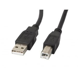 Lanberg USB-B 1.8m černý [CA-USBA-10CC-0018-BK]