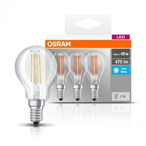 Osram Ledvance LED BASE CL P FIL 40 non-dim 4W/840 E14