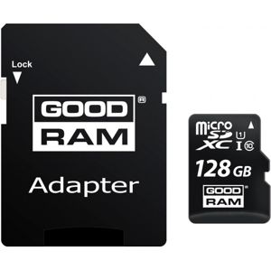 GOODRAM 128GB microSDHC class 10 UHS I + adaptér