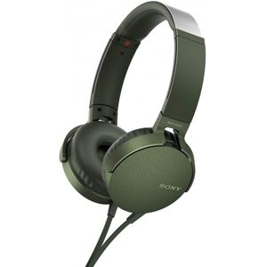 Sony MDR-XB550AP zelené