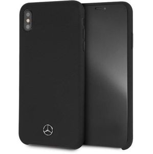 Mercedes Hard Case pro iPhone XS Max černý/Silicon