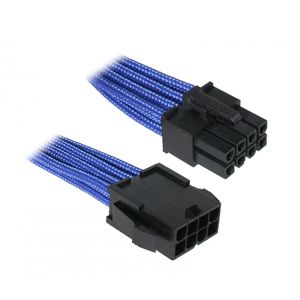 BitFenix 8-Pin EPS12V prodlužovací kabel 45cm opletený - modro-černý [BFA-MSC-8EPS45BK-RP]
