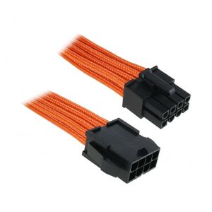 BitFenix 8-Pin EPS12V prodlužovací kabel 45cm opletený - oranžovo-černý [BFA-MSC-8EPS45OK-RP]