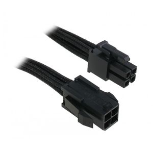 BitFenix 4-Pin ATX12V prodlužovací kabel 45cm opletený - černý [BFA-MSC-4ATX45KK-RP]