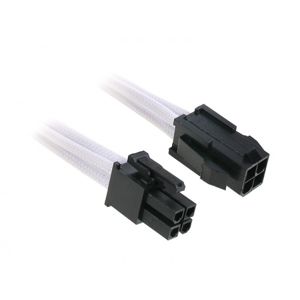 BitFenix 4-Pin ATX12V prodlužovací kabel 45cm opletený - bílo-černý [BFA-MSC-4ATX45WK-RP]