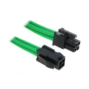 BitFenix 4-Pin ATX12V prodlužovací kabel 45cm opletený - zeleno-černý [BFA-MSC-4ATX45GK-RP]
