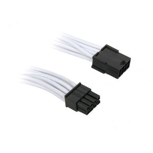 BitFenix 8-Pin PCIe prodlužovací kabel 45cm opletený - bílo-černý [BFA-MSC-8PEG45WK-RP]