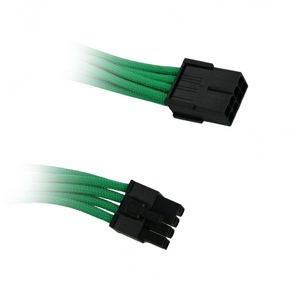 BitFenix 8-Pin PCIe prodlužovací kabel 45cm opletený - zeleno-černý [BFA-MSC-8PEG45GK-RP]