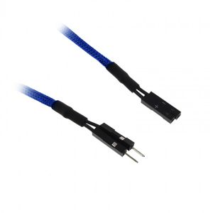 BitFenix 2-Pin I/O prodlužovací kabel 30 cm opletený - modro-černý [BFA-MSC-2IO30BK-RP]