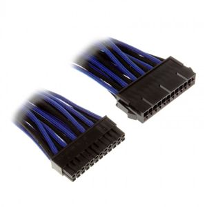 BitFenix 24-Pin ATX prodlužovací kabel 30cm opletený - černo-modrý [BFA-MSC-24ATX45BKK-RP]