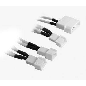 BitFenix adapter Molex do 3x 3-Pin 5V 20cm - bílý [BFA-MSC-M33F5VWW-RP]