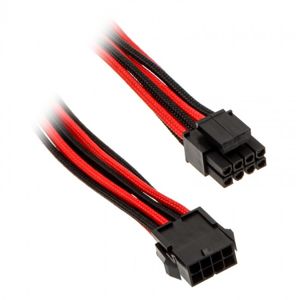 PHANTEKS prodlužovací kabel 8-pin EPS12V, 500mm - černý/červený [PH-CB8P_BR]