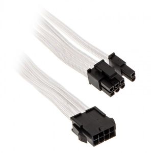 PHANTEKS prodlužovací kabel 6+2-pin PCIe, 500mm - bílý [PH-CB8V_WT]