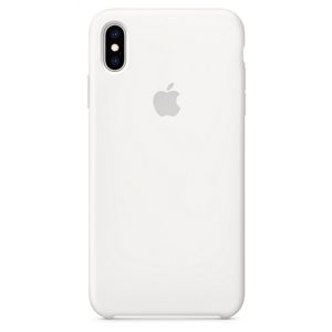 Apple iPhone XS Silicone Case White [MRW82ZM/A]