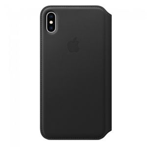Apple iPhone XS Max Leather Folio Black [MRX22ZM/A]