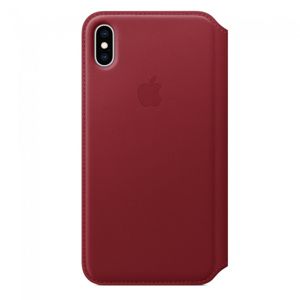 Apple iPhone XS Max Leather Folio Red [MRX32ZM/A]