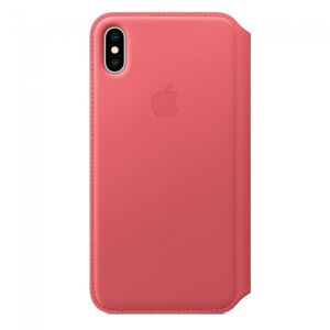 Apple iPhone XS Max Leather Folio Peony Pink [MRX62ZM/A]
