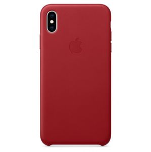 Apple iPhone XS Max Leather Case Red [MRWQ2ZM/A]