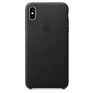 Apple iPhone XS Max Leather Case Black [MRWT2ZM/A]