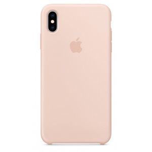 Apple iPhone XS Silicone Case piaskowy róż [MTF82ZM/A]