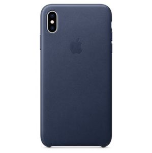 Apple iPhone XS Max Leather Case Midnight Blue [MRWU2ZM/A]