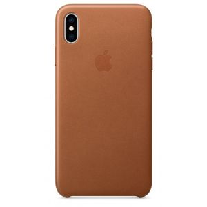 Apple iPhone XS Max Leather Case Saddle Brown [MRWV2ZM/A]