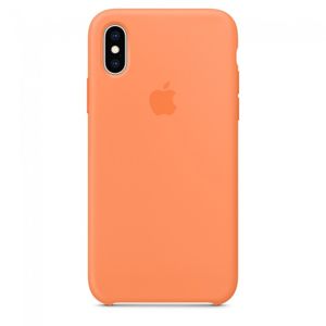 Apple iPhone XS Silicone Case papaja