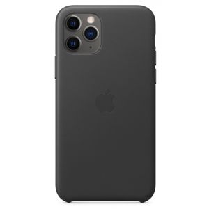 Apple iPhone 11 Pro Leather Case czarny