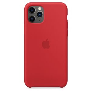 Apple iPhone 11 Pro Silicone Case (PRODUCT) RED MWYH2ZM/A