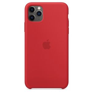 Apple iPhone 11 Pro Max Silicone Case (PRODUCT) RED