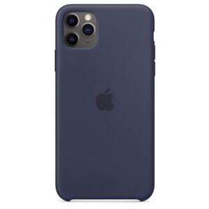 Apple iPhone 11 Pro Max Silicone Case nocny błękit