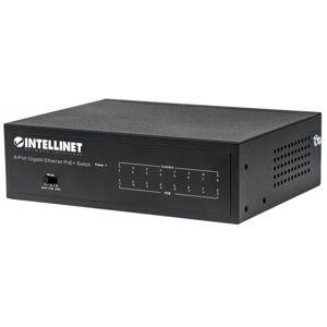 Intellinet 561204 Switch 8p Gigabit PoE+ VLAN