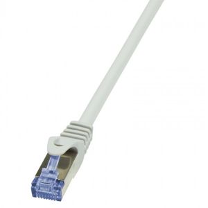 LogiLink Patch kabel kat.6A S/FTP PIMF 0,25m šedý CQ3012S