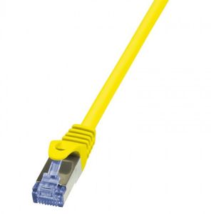 LogiLink Patch kabel kat.6A S/FTP PIMF 0.25m žlutý CQ3017S