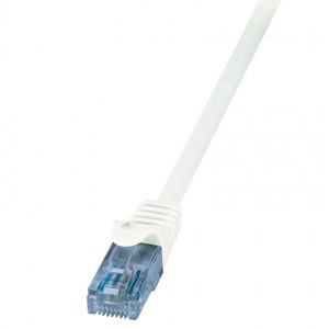 LogiLink Patch kabel 0.25m bílý - CP3011U