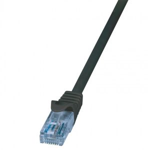 LogiLink Patch kabel 0.50m černý - CP3023U