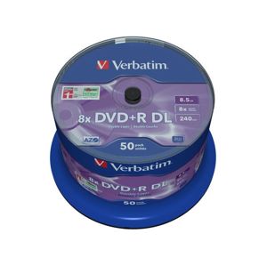 DVD+R Verbatim DL 50ks