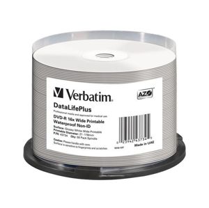 DVD-R Verbatim Printable 50ks