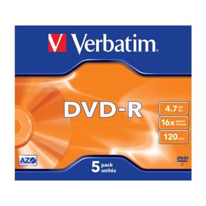 DVD-R Verbatim 5ks