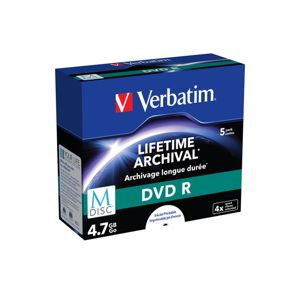 DVD-R Verbatim M-DISC Printable 5 ks