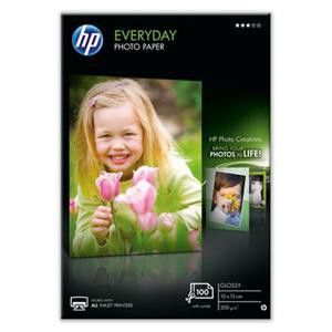 HP CR757A Everyday Glossy Photo Paper, 200 g/m2, 10x15cm, 100 listů