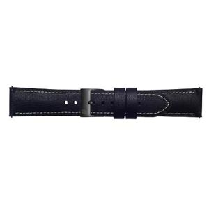 Samsung Galaxy Watch Leather Strap Urban Traveller 22 mm černý